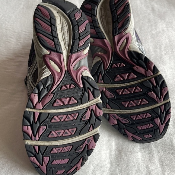 ASICS GEL-Venture 3 Trail Running Shoes Gray/Purple ,Size 8.5 - Picture 7 of 8